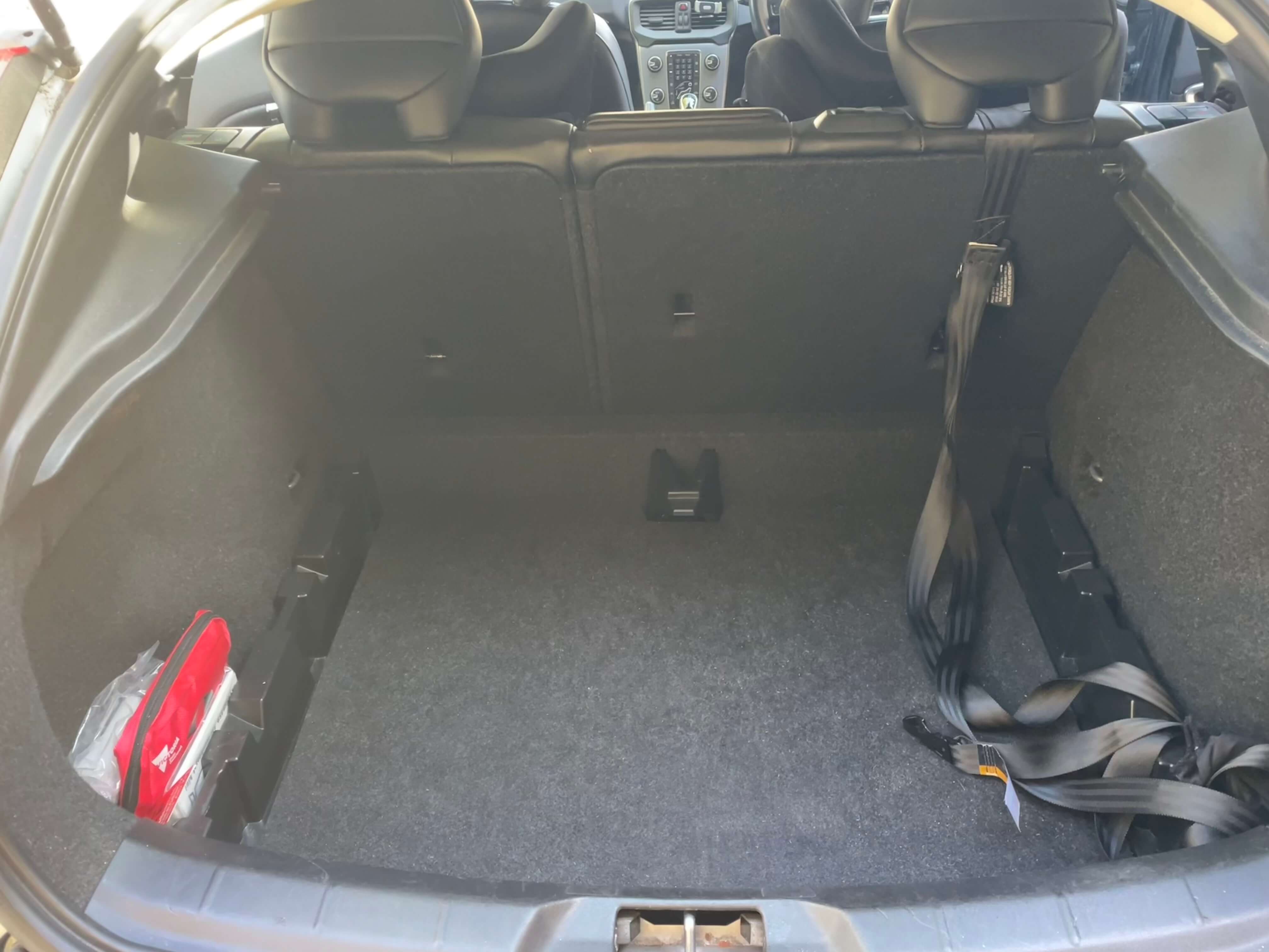 Boot and cargo detail